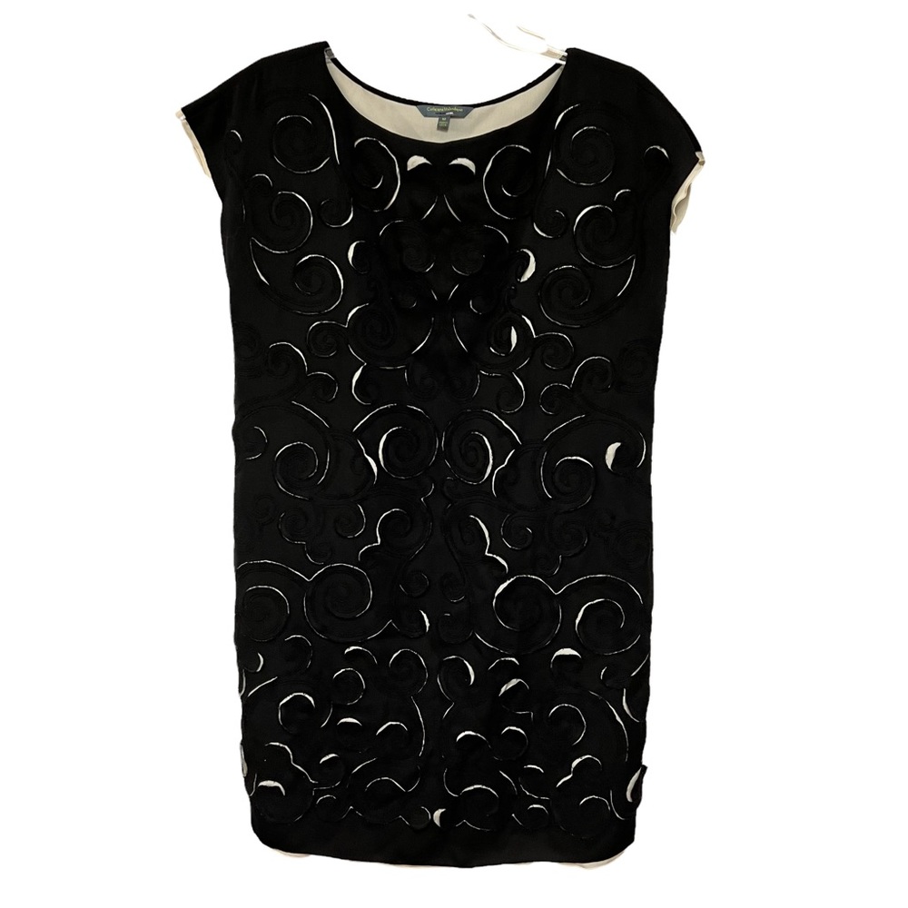 Catherine Malandrino black cutout dress